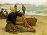 waiting for the boats